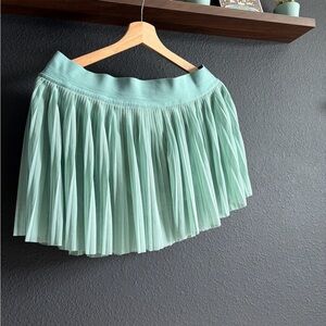 Lululemon Mint Green Pleated Skirt